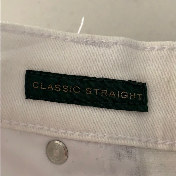 Ralph Lauren white classic straight jeans - Picture 4 of 6